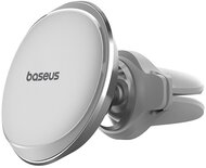 Baseus - Magnetic szellőzőrácsra rögzíthető autós telefontartó, ezüst - C40141201S13-00