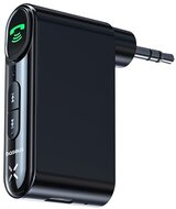 Baseus - BSBA-02 AUX Bluetooth audió vevő, fekete - WXQY010001