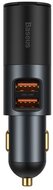 Baseus - Share Together autós gyorstöltő, 60W, 2×USB Type-A + szivargyújtó kimenet, szürke - CCBT-D0G