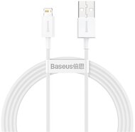 Baseus - Superior USB Type-A - iPhone, 2.4A gyorstöltő adatkábel, 1.5m, fehér - CALYS-B02