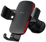 Baseus - Metal Age II szellőzőrácsra rögzíthető gravitációs autós telefontartó, fekete - SUJS000001