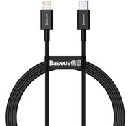 Baseus - Superior USB Type-C - iPhone, 20W gyorstöltős adatkábel, 1m, fekete - CATLYS-A01