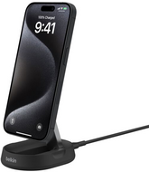 BELKIN - BoostCharge Pro Átalakítható mágneses vezeték nélküli töltőállvány Qi2 15W-tal - WIA008BTBK