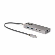 Startech - 3 portos USB-C dokkoló 2,5 Gbps Ethernettel és 100 W-os tápellátási áteresztő porttal - 10G2A1C25EPD-USB-HUB