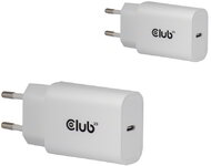 Club 3D - 2-Pack USB-C® Charger 30 Watt White - CAC-3020