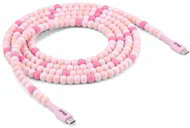 Club 3D - USB-C® Beaded Cable Pink 2m - CAC-3010
