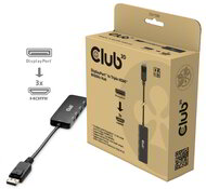 Club 3D - DisplayPort™ to Triple HDMI™ 8K60Hz Hub - CSV-7330