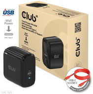 Club 3D - Travel Charger PPS 65W GAN technology, Single port USB -C®, Power Delivery(PD) 3.0 Support - CAC-1905EU
