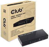 Club 3D - HDMI™ 4K@60Hz UHD Splitter 4 Ports - CSV-1380