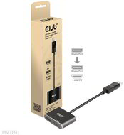 Club 3D - MST hub DisplayPort™ 1.4 to DisplayPort™ + HDMI™ 4K60Hz M/F - CSV-7220