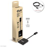 Club 3D - (MST) Hub DisplayPort™ 1.4 to HDMI™ Dual Monitor 4K60Hz M/F - CSV-7200H