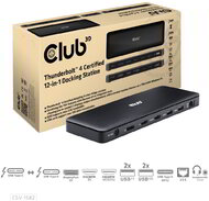 Club 3D - Thunderbolt™ 4 Certified 12-in-1 Docking Station - CSV-1582