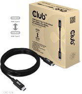 Club 3D - USB-C® 40Gbps USB-IF Certified Cable 8K60Hz, PD 240W(48V/5A) EPR M/M 2m / 6.56ft - CAC-1578
