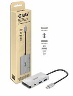 Club 3D - USB-C®10Gbps PD Charging Hub to 2x -C® 10G ports and 2x USB Type-A 10G ports - CSV-1543