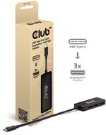 Club 3D - USB-C® to Triple DisplayPort™ MST Hub 4K60Hz - CSV-1553
