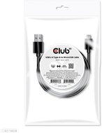 Club 3D - USB-A 480Mbps to Micro USB Cable M/M 1m /3.28ft - CAC-1408