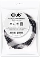Club 3D - Mini DisplayPort™ 1.2 HBR2 Cable M/M 2m/6.56ft - CAC-2161
