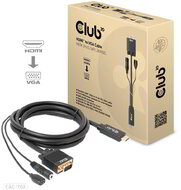 Club 3D - HDMI™ to VGA Cable M/M 2m/6.56ft 28AWG - CAC-1712