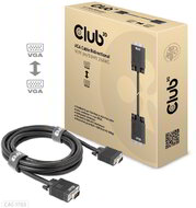 Club 3D - VGA Cable Bidirectional M/M 3m/9.84ft 28AWG - CAC-1703