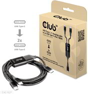 Club - USB-C®, Y Charging Cable to 2x USB-C® PD100W 1.83m/6ft M/M - CAC-1527