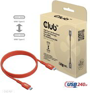 Club 3D - USB-C® to USB-C® USB-IF Certified Cable, Data 480Mb, PD 240W(48V/5A) EPR M/M 1m/3.23ft - CAC-1511