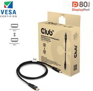 Club 3D - MiniDisplayPort™ to MiniDisplayPort™ DP™80 Bidirectional Vesa Certified Cable 1m/ 3.28 ft - CAC-1165