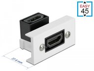 Delock - Easy 45 HDMI modul 90 hajlított 22,5 x 45 mm - 81304