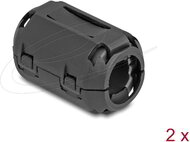 Delock - Ferrit mag / ferrit gyűrű kábel körbevételére 13 mm 2 db., fekete színű - 80948