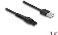 Delock - USB töltőkábel 5 V elektromos borotvákhoz - kompatibilis Philips QP2724, QP2834, QP1924, MG9520 sorozattal - borotvatöltő cserekábel, 1 m - 90981