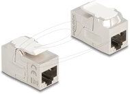 Delock - Keystone modul összekötő RJ45 aljzat RJ45 aljzat, Cat.6A árnyékolt - 90718