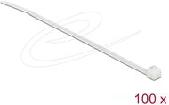 Delock - Átlátszó kábelkötegelők H 100 x Sz 2,5 mm 100 darab - 18605