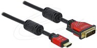 Delock - HDMI - DVI 24+1 kábel, kétirányú, 3 m - 84343