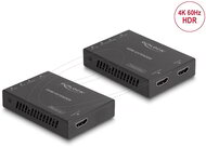Delock - HDMI hosszabbító készlet Cat.6 kábelen keresztül 4K 60 Hz 50 m - 65955