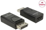 Delock - DisplayPort 1.2 apa - HDMI anya adapter 4K passzív fekete - 66234