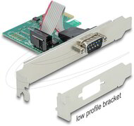 Delock - PCI Express Kártya > 1 x RS-232 soros csatlakozó - 90006