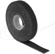 Delock - Tépőzáras szalagtekercs fekete Hx 3 m x Sz 13 mm - 18710