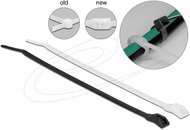 Delock - Kábelkötegelő lapos fejrésszel hossza 150 mm szélessége 3,6 mm, 100 db. - 19489