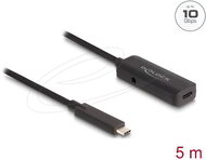 Delock - Aktív USB 10 Gbps bővítő kábel USB Type-C 5 m hosszú - 80028
