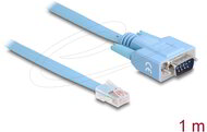 Delock - RS-232 DB9 típusú adapter apa - 1 x RS-232 RJ45 soros apa 1 m - 63353