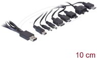 Delock - töltőkábel USB 2.0 > 8 x mobiltelefon - 82442