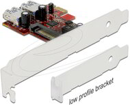 Delock - PCI Express Kártya > 2 x Belső USB 3.0 - 89272