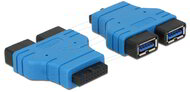 Delock - adapter USB 3.0 pin header anya > 2 x USB 3.0 Type-A anya - párhuzamosan - 65670