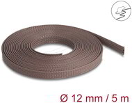 Delock - Fonott ujjas rágcsáló biztos nyújtható barna 5 m x 12 mm borító - 20904