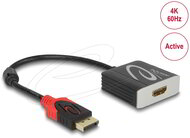 Delock - Aktív DisplayPort 1.4 - HDMI adapter 4K 60 Hz (HDR) - 65207