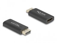 Delock - Aktív DisplayPort 1.4 - HDMI adapter 8K HDR funkcióval - 61055