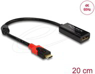 Delock - DisplayPort átalakító USB Type-C kijelzohöz 4K 60 Hz - 63928