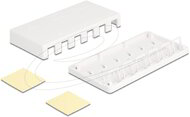 Delock - Keystone falra szerelhető doboz, 6 port - 86227