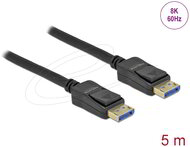 Delock - DisplayPort kábel 8K 60 Hz 40 Gbps 5 m - 80264