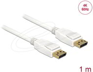 Delock - Kábel Displayport 1.2 dugó > Displayport dugó 4K 1 m - 84876