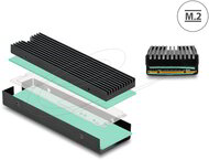 Delock - Hűtőborda M.2 SSD 2280-hoz, fekete - 18353